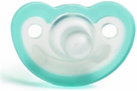 JollyPop Pacifier 0-3 Months (Newborn) 5-Pack (0-3 Months (Newborn), Green)
