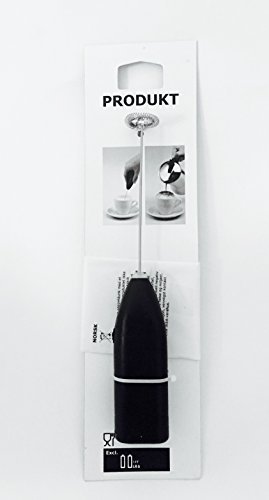 Handheld Battery Powerd Milk Frothier, Espresso Maker (Black)