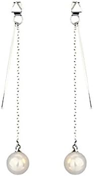 Kissmilk Fashion Women Pearls Drop Dangle Earrings