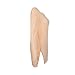 Xuan2Xuan3 Women Side Zipper Long Casual Loose Tunic Knit Pullover Sweater Dress Jumper XL Ivory