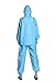 Aircee Outdoor Use Rain Coats with Pants Waterproof Durable Rain Suits Jackets Reusable Trousers for Men Women Blue