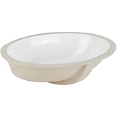 Signature Hardware 447972 Mangrove 21" Vitreous China Undermount Bathroom Sink