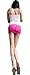 LinvMe Women's Sexy See Through Sheer Micro Mini Thight Skirt