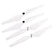 UPair Drone Quadcopter Propellers White, Self-Tightening Propeller for UPair One, UPair One Plus, UPair Two (4 PCS)
