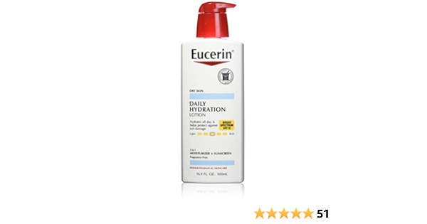 eucerin daily hydration body cream with spf 30