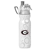 Georgia Bulldogs Mist N' Sip Water Bottle 20 oz.