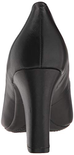 Aerosoles Women's Octagon Pump, black leather, M US Want It All
