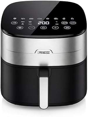 Dual Heat Airfryer 8L XXL, Friggitrice ad aria con Doppio Elemento Riscaldante per una Cottura più Rapida e Risultati Croccanti, 15 in 1, Senza BPA e PFAS, 2000 W, 182280