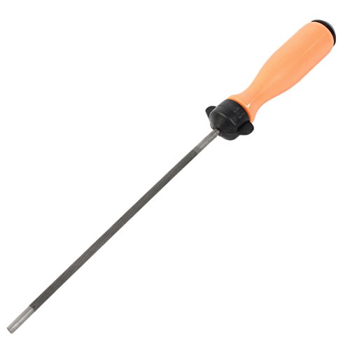 Aexit 5,5 Feilen & Raspeln mm Durchmesser Double Cut Kettensägefeile rund für Sägekette Raspeln 404 Pitch