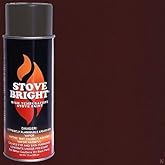 Stove Bright High Temp Paint - Redwood