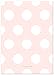 MyExpression.com 24 Polka Dots Gold Fill-in Baby Shower Invitations (Pink)