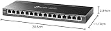 TP-Link TL-SG116P 16-Port Gigabit PoE+ Network Switch 120W Fanless view 8