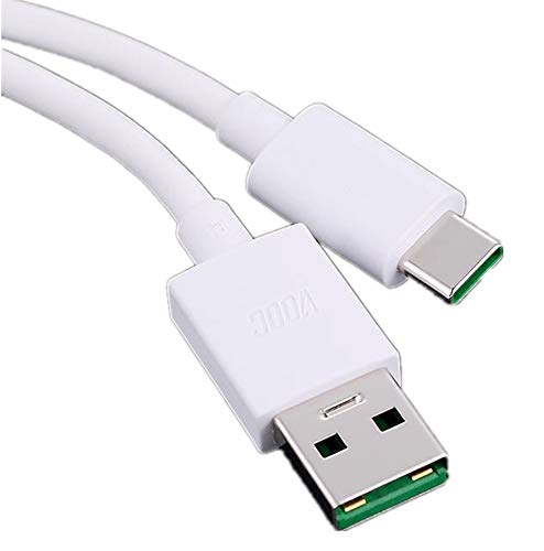Oppo VOOC Cable Type C, Flashing Data Line, Fast Charging Cable for Oppo R17 /Find X /R15 (1 m)