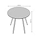 Buschman Store table and chairs set, 2 armchairs, White