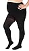 Absolute Support Opaque Maternity Compression Stockings Pantyhose 20-30mmHg, Black Medium