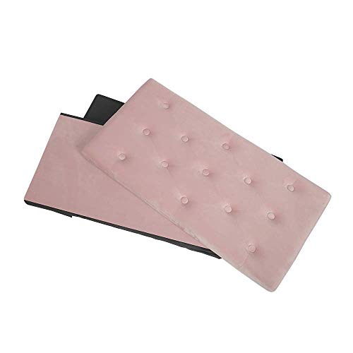 image for B FSOBEIIALEO B FSOBEIIALAO Folding Storage Ottoman, Long Shoes Bench,