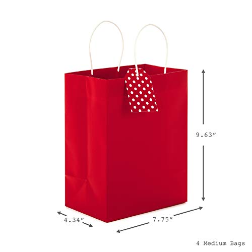 Hallmark Christmas Assorted Gift Bag Bundle with MixnMatch Gift Tags