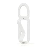 Hangerworld Pack of 120 White Plastic Space Saving Connector Hooks for Coat Hangers