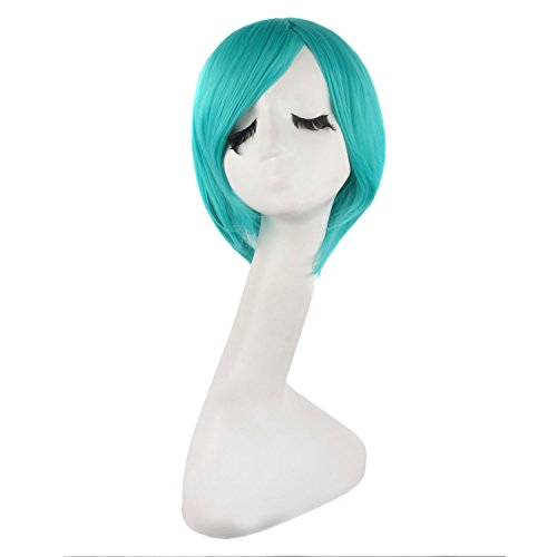 MapofBeauty 120cm Beautiful Long Straight Cosplay Wig (Light Blue) - Image 6