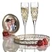 Waterford Love True Love Crystal Flute Pair