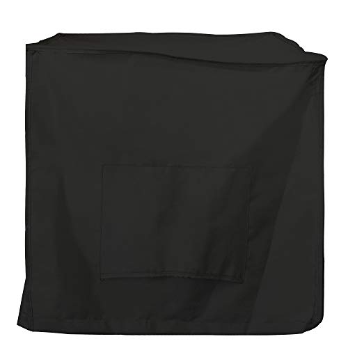NEXTCOVER Universal Generator Cover-600D Canvas Heavy Duty Waterproof Fade Resistant, Fits Generator Up to 26" Long and 20" Wide and 20" High,Black Color,N21G810A - Thumbnail 4