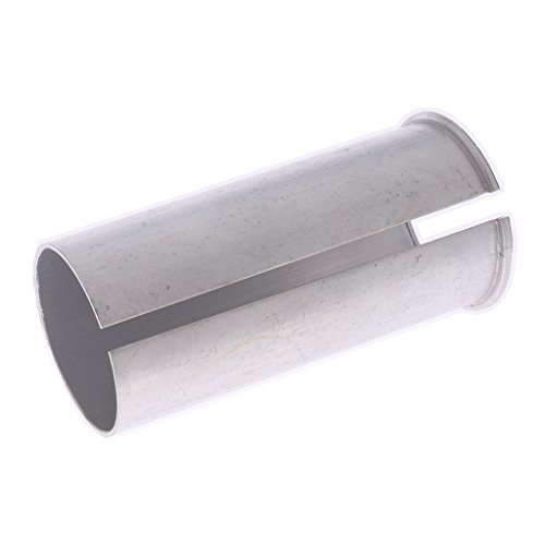 Homyl Aluminum Alloy Bike Seatpost Reducer Shim Convert Tube Adapter Multi Sizes - Siliver, 31.8mm to 35.4mm