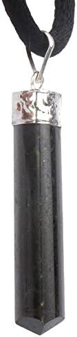 National Trading Co BLACK TOURMALINE PENDANT ( CRYSTAL HEALING )