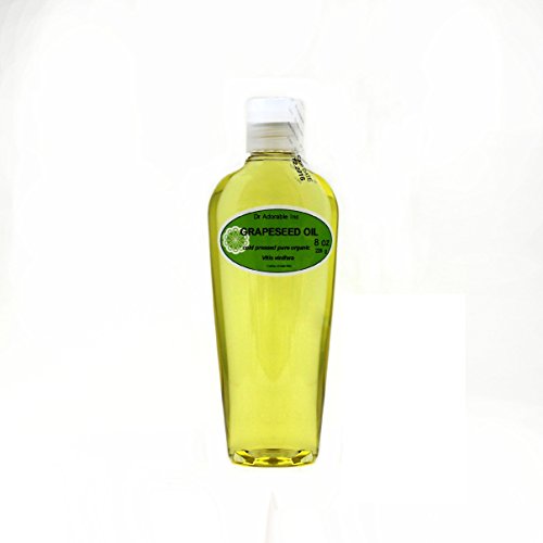 Grapeseed Oil Organic Pure by Dr.Adorable 8 oz