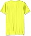 adidas Big Boys' Climalite Short Sleeve Tee, Shock Slime, Medium/10-12