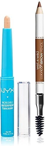 WnW Brow Pencil &amp; FREE Gift Concealer Stick | Wet n Wild Color Icon Brow Pencil, Ginger Roots and NYX Cosmetics Concealer Stick