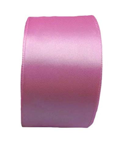 GOYAL� Satin Car Ribbon 30 Yards Length for Decoration, Birthday, Wedding, Gift Packing Purpose and Wedding Car Decoration - Set of 5 - Baby Pink