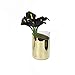 Veryhome 20pcs Black Flowers Artificial Calla Lily Flowers for DIY Bridal Wedding Bouquet Centerpieces Home Decor (Black)