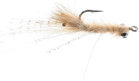 Umpqua Bonefish Permit Fly Veverka's Ghost Shrimp - 6 Pack
