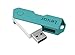 Lexar Jumpdrive Twistturn2 32GB USB 2.0 Flash Drive, Teal (LJDTT2-32GABNATL)