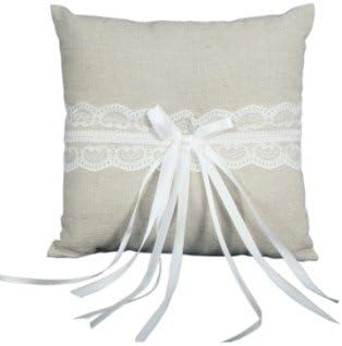 cojin anillos boda amazon