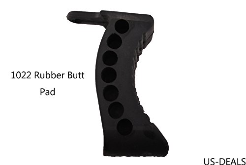 US-DEALS Ruger 10 22 10/22 10-22 New Generation Recoil Pad, Recoil Butt Pad, Recoil Buttstock Pad, Butt Pad, Buttstock Pad, Stock Pad, Rubber Pad, Black