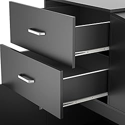 Paddie Salon Trolley Cart with Wheels, 2 Drawer