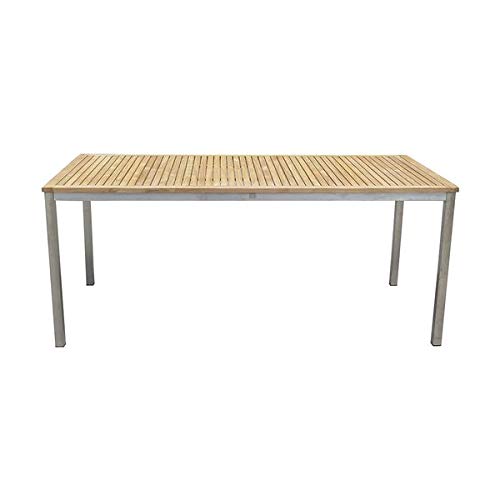 Gravidus 5-teilige Gartengarnitur aus Edelstahl und Teak – Bild 7