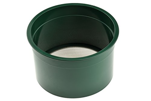 SE GP4-60 5.5-Inch Mini Stackable Sifting Pan, 60 Holes/Square Inch