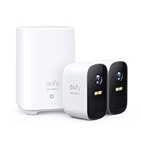 eufy Security, eufyCam 2C 2-Cam Kit, Wireless Home Security System with 180-Day Battery Life, 1080p HD, IP67, Night Vision, No Monthly Fee