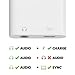 NiceFuse Headphone Jack Adapter for iPhone, 3.5mm Headphone Adapter Charger Cable for iPhone X/Xs Max/XR / 8/8 Plus Audio Splitter Accessory Supports The Latest iOS System（White）thumb 1