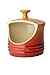 Le Creuset PG1020-102 Stoneware Salt Crock, 10-Ounce, Flame