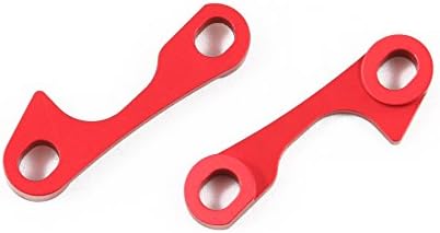 GDS RACING Alloy Front Gear Box Angle Plate Set Red For Team Losi 5ive-T