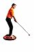 Orange Peel Balance Trainer Aid for Improved Balance by Orange Whip Golf - Upgrade Option with Resistance Band Fitness Training (Orange Peel – One Size)
