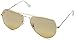 Ray-Ban 3025 Aviator Large Metal Mirrored Non-Polarized Sunglasses, Gold/Brown/Silver Mirror (001/3K), 62mm