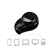 Zqmd Bluetooth earpiece, Mini S530 Hands-free Bluetooth Earbuds Headset Earphones with Mic for iPhone Samsung Galaxy and Other Smartphones(Black-One Pcs)