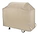 SunPatio Gas Grill Cover 60 Inch, Heavy Duty Waterproof BBQ Cover, Durable and Convenient Barbecue Cover, All Weather Protection, Compatible with Weber, Nexgrill, Char-Broil and More Grills, Beige