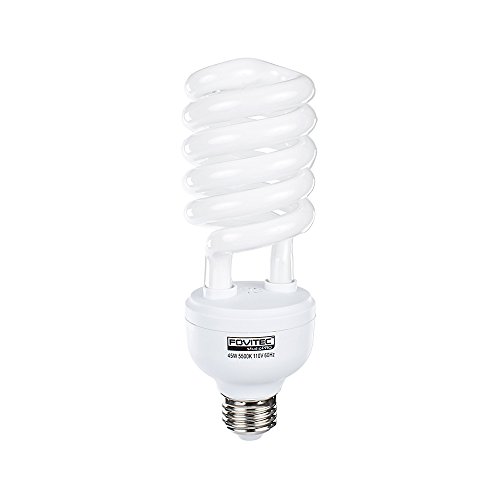 Fovitec StudioPRO - 1x 45 Watt Daylight Fluorescent Light Bulb - [1 Pack][45W][5500K][CFL][Full Spectrum]