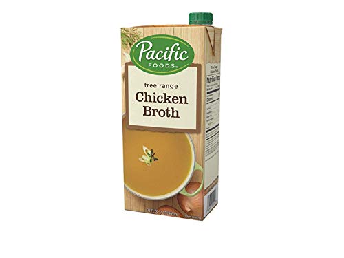 Pacific Foods Free Range Chicken Broth, 32oz, 12-pack