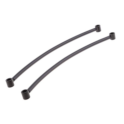 ETbotu Motorcycle Rear Fender Rail Support Bracket Mount Holder Bobber For Motorbike Harley Cruiser Black